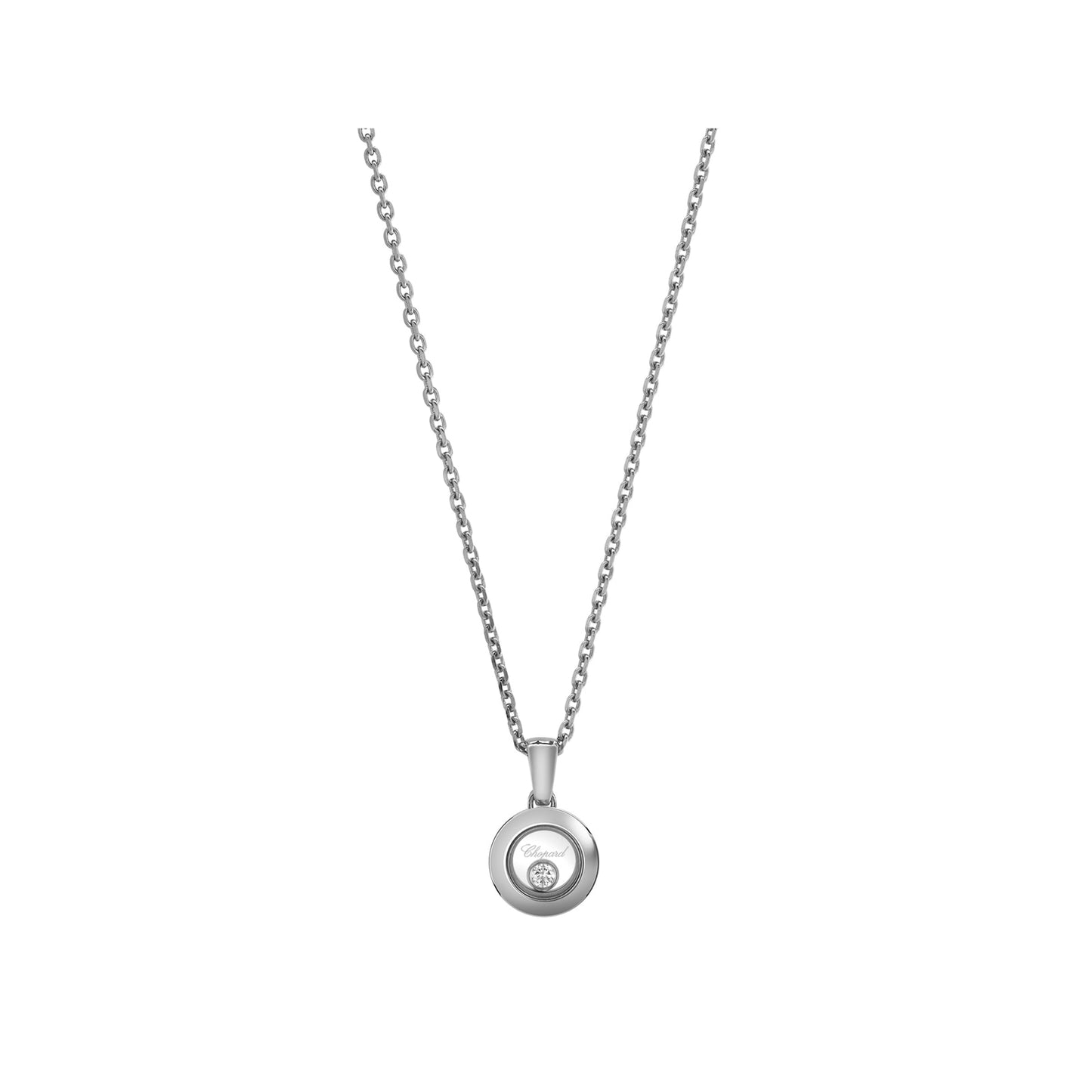 Happy Diamonds 18ct White Gold Icons Pendant
