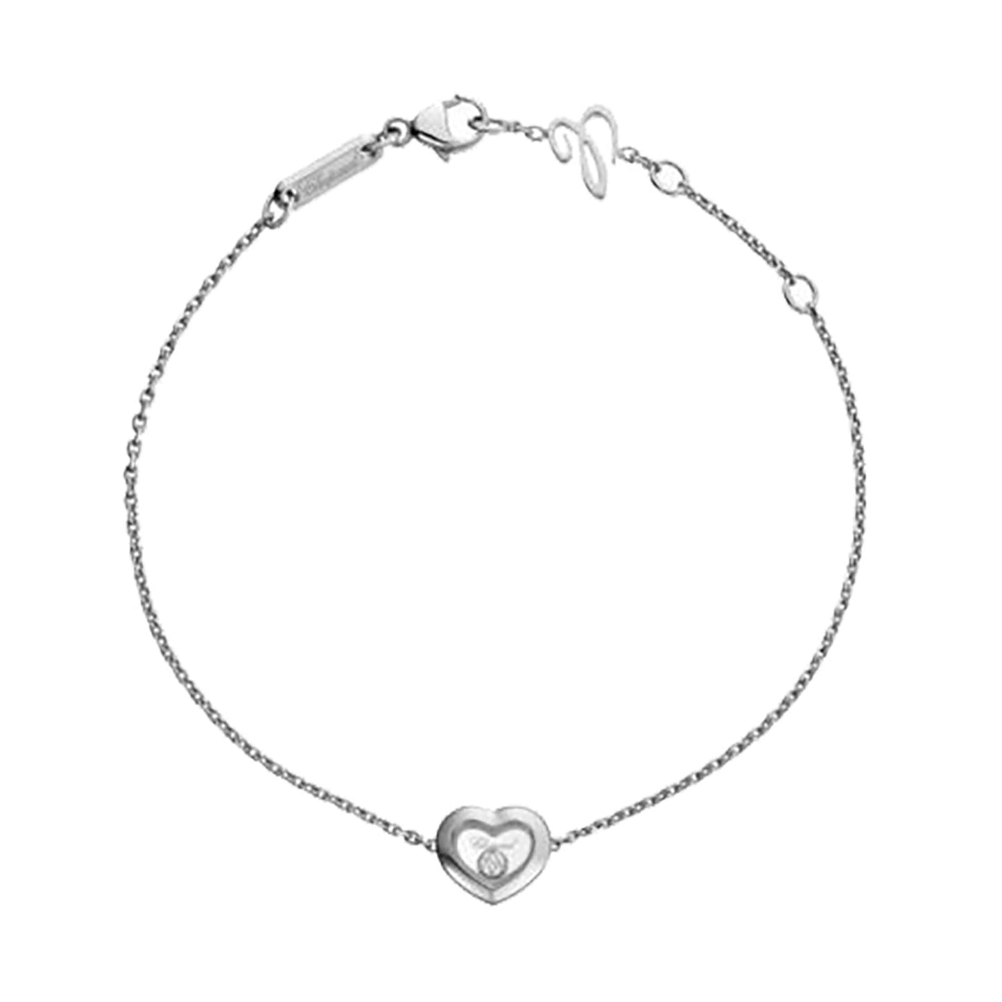 Happy Diamonds Icons 18ct White Gold Diamond Bracelet