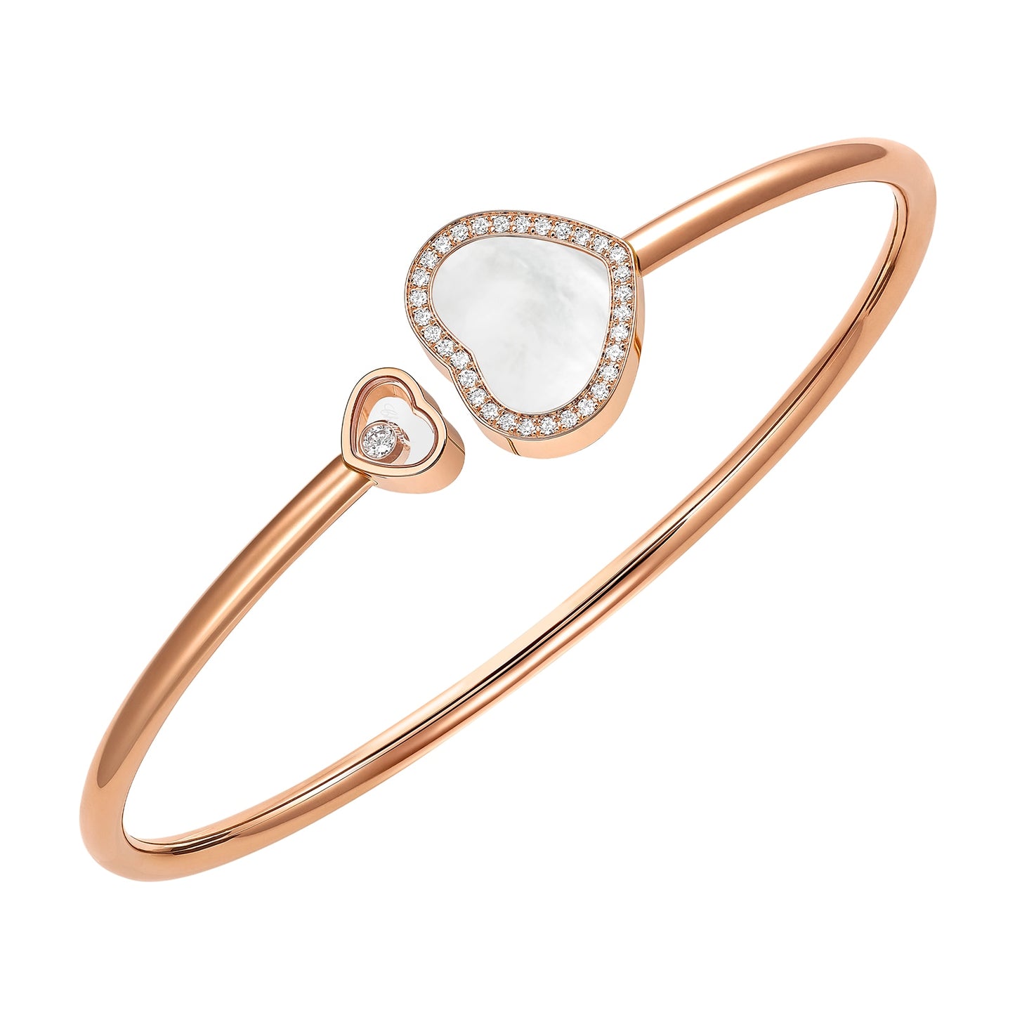 Happy Diamonds Icons Bracelet, Ethical Rose Gold, Mother-of-Pearl, Diamond
