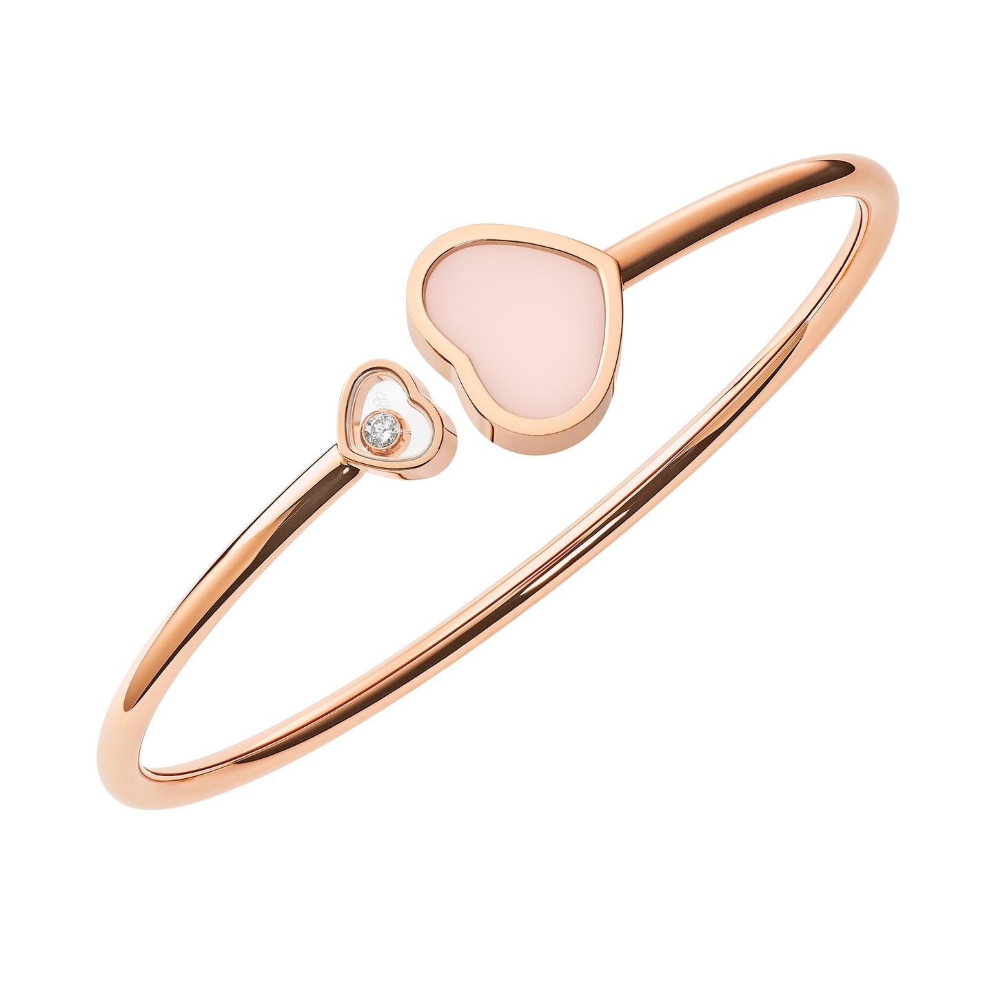 Happy Hearts Pink Heart Bangle
