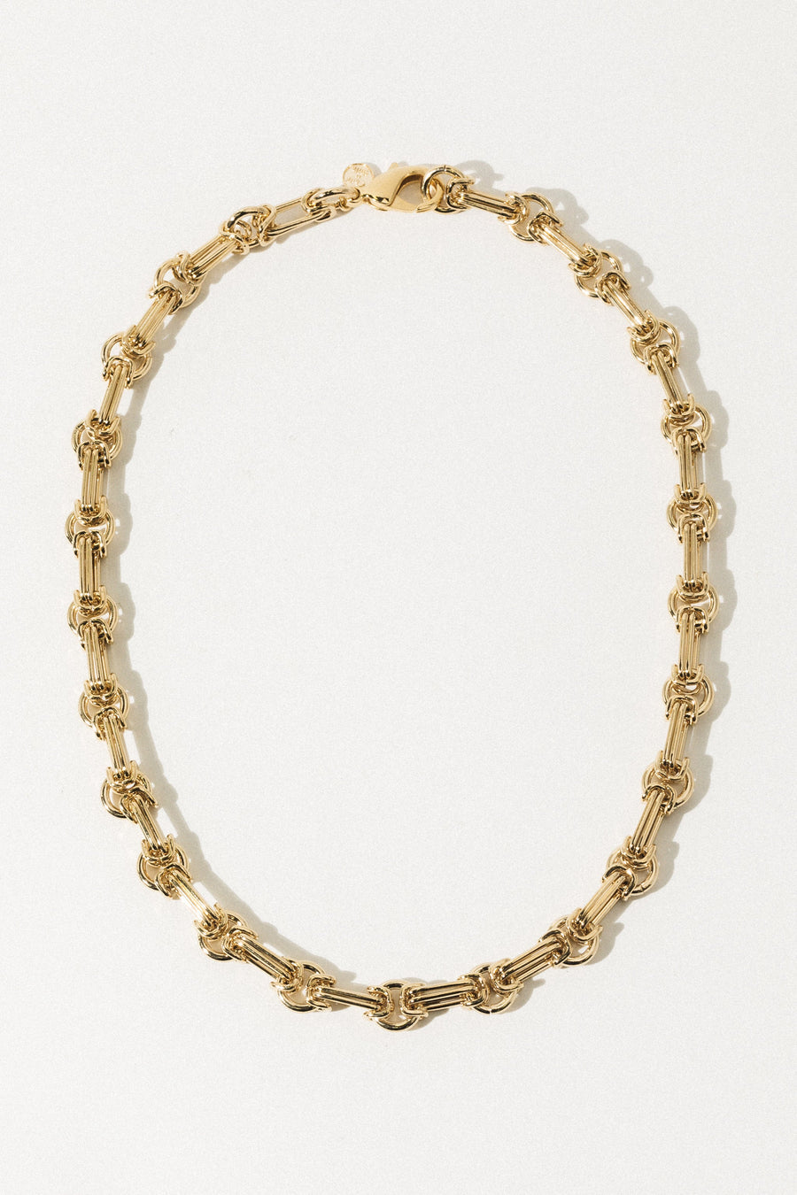 Amarna 24ct yellow gold plated sterling silver necklace