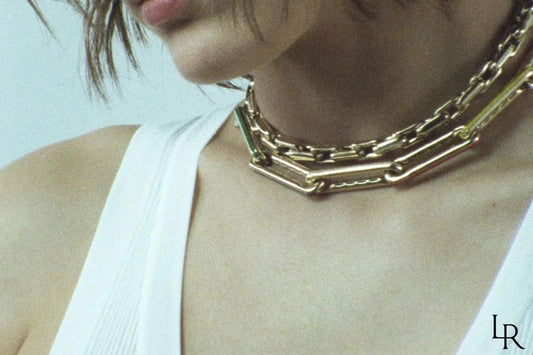 Statement piece: Lauren Rubinski Chain Necklace