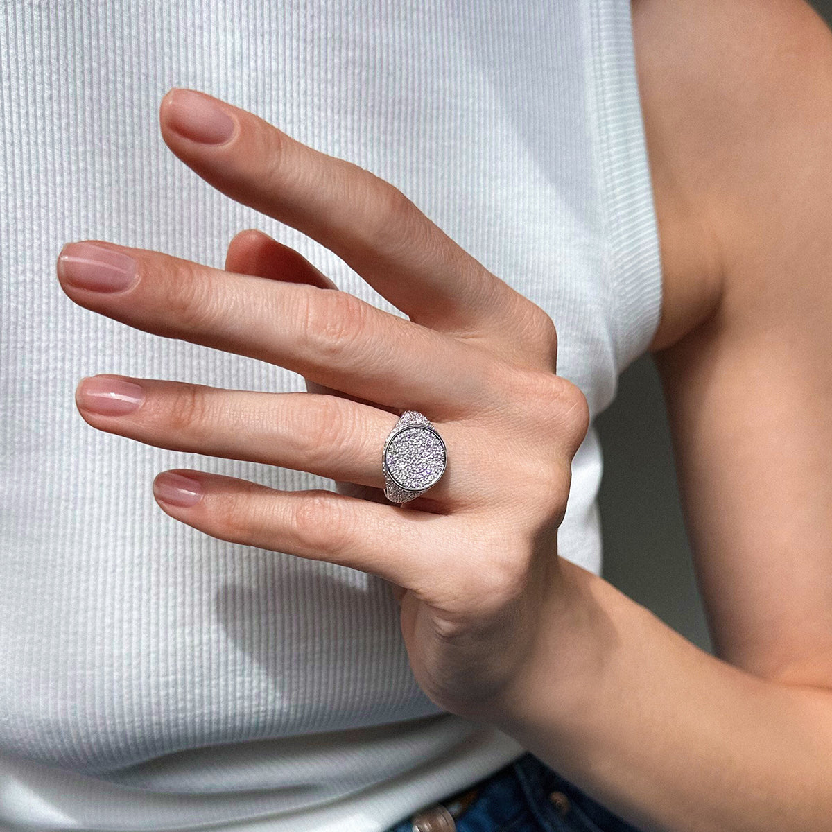 Margarita Ring Silver Plated