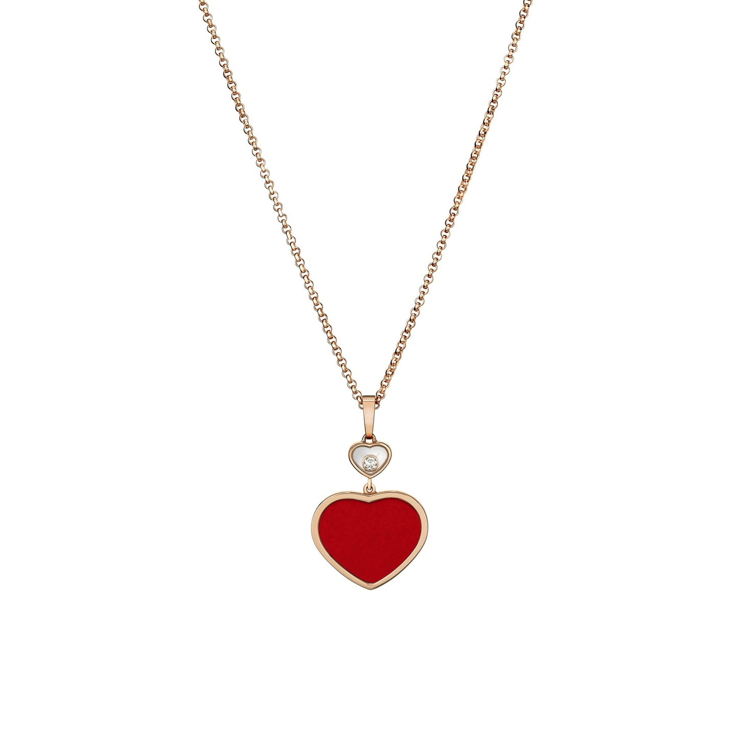 Happy Hearts Pendant - Red