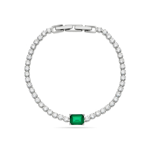 Nano Emerald Tennis Bracelet