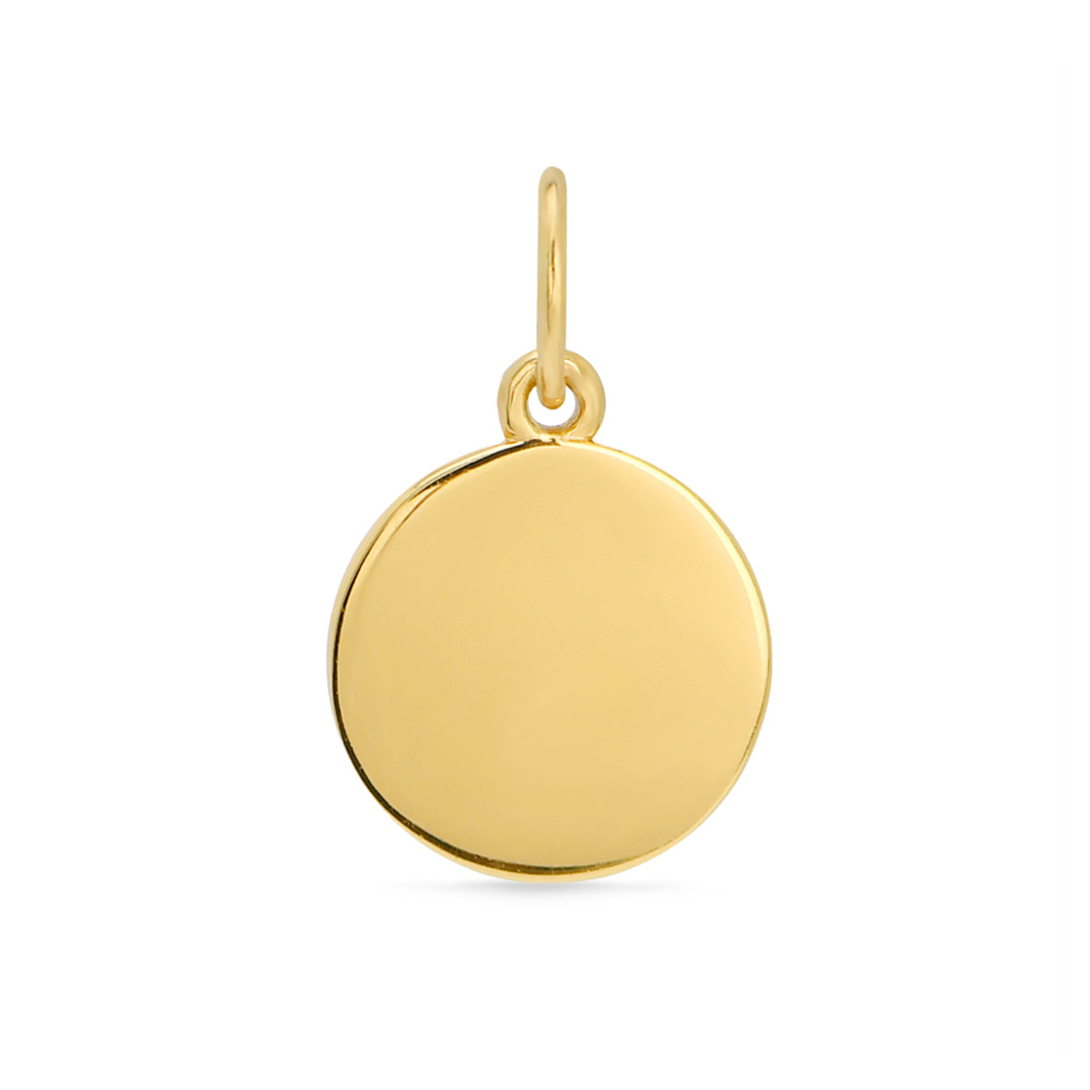 Engravable Pendant 18ct Gold Plated Vermeil